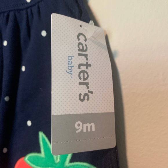 NWT Carter’s Little Strawberry Romper Sz 9M - Picture 4 of 4